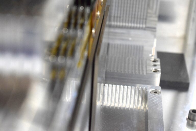 Detail of the ECAL-p partially instrumented