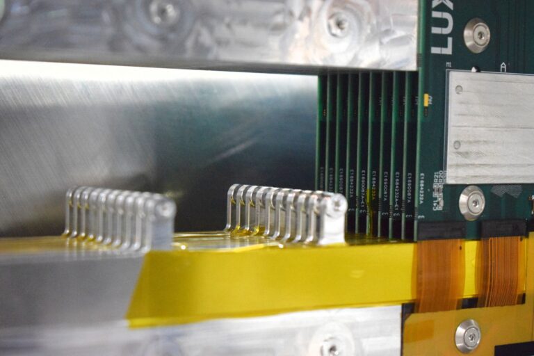 Detail of the ECAL-p partially instrumented